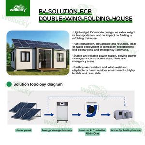 Contenedor Expandible de 20 y 40 Pies, Casa Contenedor de Acero de Alta Resistencia, Espacio de Vida Exterior Duradero, en Venta con Panel Solar - Product Image 3