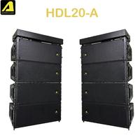 Système audio professionnel ACTPRO AUDIO, enceintes de scène à double haut-parleur de 10 pouces, 2 voies, Line Array Hdl 20-a, équipement sonore pour événements