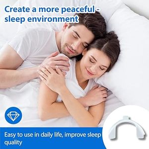 2025年シリコン製昼夜兼用高品質いびき防止マウスガード、歯ぎしり防止睡眠補助器具、いびき防止マウスピース - Product Image 2