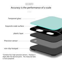 Analyseur de composition corporelle numérique hautement précis, balance de graisse corporelle, qualité, application sans fil pour smartphone, balance de salle de bain intelligente, 180 kg maximum