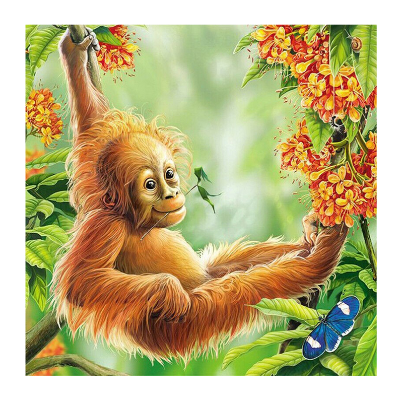 Картинки с добрым утром с обезьянками