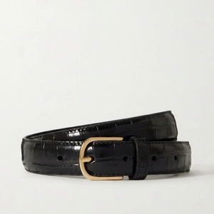 Cinturón de Cuero Ejecutivo para Hombre con Diseño de Hebilla Clásica de Divine International - Product Image 1