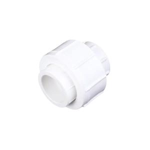 Raccords de tuyauterie en plastique PPR tout plastique 20-63 blanc, robinet à fusion à chaud pour tuyaux composites, vente en gros - Product Image 1