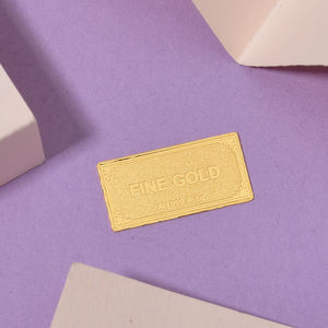 Artesanía de Metal de Oro Fino de 1 Gramo Conmemorativa al por Mayor de Fábrica para Regalo de Recuerdo - Product Image 5