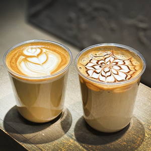 Vasos de plástico desechables en forma de U de la marca JN PET para jugo, té de burbujas, café helado, con logo personalizado, para bebidas frías, para llevar, de 400 ml, 12 oz, 90 mm - Product Image 2