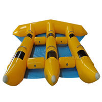 Bateau banane gonflable en PVC pour adultes, type Flying Fish, pour le plaisir aquatique, idéal pour la location estivale