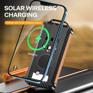 <span class=keywords><strong>Batterie</strong></span> solaire portable multifonctionnelle Chargeur de <span class=keywords><strong>batterie</strong></span> de secours <span class=keywords><strong>externe</strong></span> étanche Éclairage utilisé pour le téléphone portable - Product Image 3