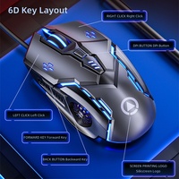 Souris filaire silencieuse G5 Silver Carving avec éclairage, accessoire informatique mécanique pour jeux e-sport, moule privé transfrontalier