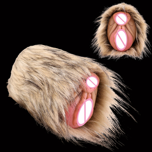 7 pollici reale vaginale per gli uomini masturbarsi <span class=keywords><strong>e</strong></span> peluche maschio masturbatori per il pene con due canali tasca figa - Product Image 6