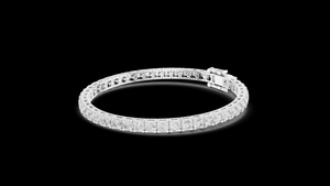 Brazalete de Tenis con Diamantes Cultivados en Laboratorio en Oro de 14K y 18K con Diamantes Certificados por IGI con un Brillo Atemporal - Product Image 4