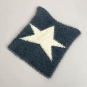 Gorros de Piel Sintética Suave al por Mayor con Orejas de Gato, Cálidos, de Jacquard, Tejidos, Unisex, para Otoño, Invierno, Playa, Calle, Estilo Y2K - Product Image 5