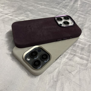 <span class=keywords><strong>Funda</strong></span> de teléfono de cuero PU de cubierta completa personalizada para <span class=keywords><strong>iPhone</strong></span> 16 <span class=keywords><strong>Pro</strong></span> <span class=keywords><strong>Max</strong></span>, Fundas de tela magnética a prueba de golpes, viene con bolsa OPP - Product Image 2