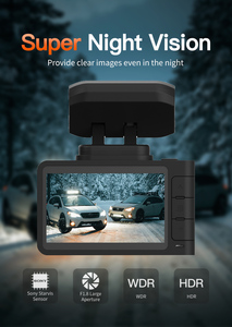 Wolfbox D07 4k Night Vision Dashboard <b>Camera</b> Front and Rear Dual Car Recorder Mirror <b>Dash</b> Cam With Wifi Gps - Product Image 4