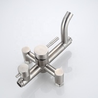 Accessoires de robinet Rond Complet Pluie Douche Musulmane SS 304 Colonne De douche
