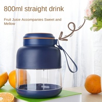 Nouveau Mixeur-Blender Portable Multifonction Alimenté par Batterie avec Récipient en Acier Inoxydable pour Usage Domestique et Extérieur