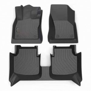 Alfombrillas de coche de lujo TPE 100% impermeables y antideslizantes para Venza, juego completo de 5 piezas, alfombrillas personalizadas con diseño de camuflaje forestal punzonado. - Product Image 4