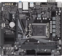 Motherboard H610M H V3 DDR4 M-ATX Mendukung CPU Intel Core, Fase Hibrida Digital DDR4, Desktop SATA, Motherboard Memori Ganda