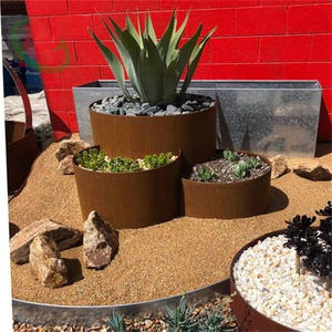 Jardín césped Broder caja cama de flores a través paisaje ribete para jardín - Product Image 2