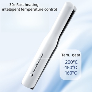 เครื่องยืดผม LED แบบไร้สายแบบพกพาเหล็กแบนสำหรับเดินทางโรงแรมและใช้งานกลางแจ้ง - Product Image 3