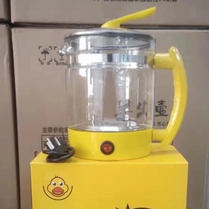 กาต้มน้ำไฟฟ้าสีเหลืองขนาด 1.8 ลิตร ปิดอัตโนมัติ ป้องกันการต้มจนแห้ง เครื่องชงชาในครัวเรือน - Product Image 1