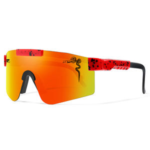 ホットアウトドア偏光ライディングサングラスアウトドアスポーツグラス調節可能なアウトドアスケート防風サングラスブランド - Product Image 5