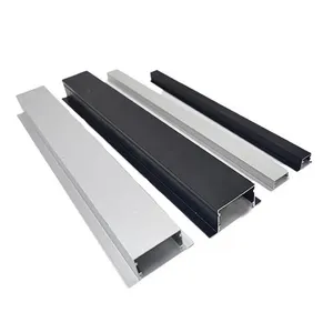 Anhui Shengxin schwarz weiß grün blau rot aluminium 1 m 2 m 3 m Led-streifen kanal lichtprofile aluminium mit diffusor