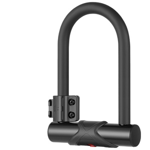 Serrure <span class=keywords><strong>antivol</strong></span> de type <span class=keywords><strong>U</strong></span> pour vélo, serrure de chaîne de vélo électrique VTT avec cadre de verrouillage <span class=keywords><strong>et</strong></span> câble - Product Image 4