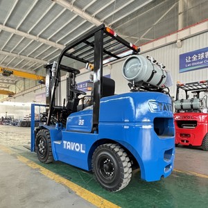 Montacargas Chino de 3 Toneladas, Montacargas de GLP/Gas de 3.5 y 5 Toneladas, Accesorios Personalizados, Montacargas de Gasolina y GLP con Pantalla de Visualización de Peso - Product Image 3