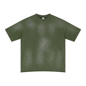 Camiseta de Algodón de Alta Calidad para Hombre, Color Sólido, Básica, Manga Corta, Suave, Transpirable, Corte Regular, para Uso Diario en Verano - Product Image 3