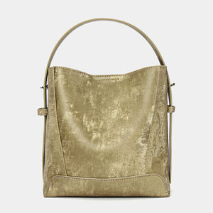 Bolso de Hombro de Cuero Vacuno para Mujer, Gran Capacidad, Estilo Casual y Simple - Product Image 5