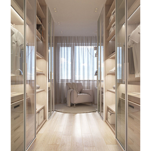 CBMmart-armario moderno de fábrica, muebles de dormitorio de madera de colores personalizados, <span class=keywords><strong>roperos</strong></span> <span class=keywords><strong>y</strong></span> armarios - Product Image 5