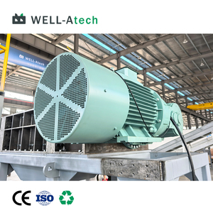 Industrial Double Shaft Shredder for Metal Wood Plastic <strong>Rubber</strong> <strong>Shredding</strong> Recycling Machine With Heavy Medium Mini Style - Product Image 3