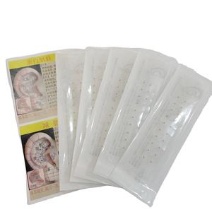 شريط لاصق شفاف 24k مطلي بالذهب خرز مغناطيسي تثبيت نقطة الأذن ضغط الأذن كبس أذن بذور الأذن بالوخز - Product Image 1