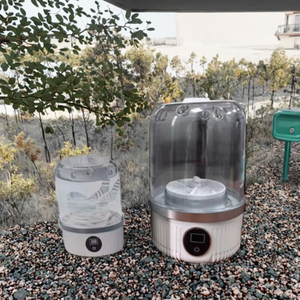 Mini lave-linge électrique portable à chargement par le haut, utilisation à domicile, en dortoir, alimentation USB, plastique ABS, lave-linge automatique de voyage - Product Image 3