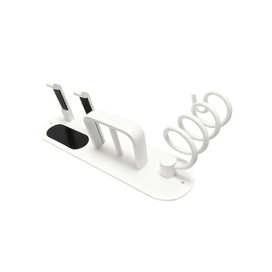Soporte para Secador de Pelo Saint Ruijia, Aleación de Aluminio, Negro Mate, Montaje en Pared, Estantes para Baño, Capacidad de Carga de 1000 g - Product Image 4
