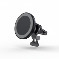 Nouveau support magnétique pour téléphone portable 2026 avec chargeur de voiture sans fil 15W pour grille d'aération