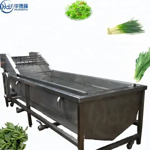Potato Carrot Cleaning Equipment Bubble Type Vegetable Washing Machine Product