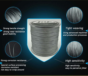 <span class=keywords><strong>JOF</strong></span> 150m 8 Strand 13LB-110LB Alambre de pesca trenzado Multifilamento PE Línea para Río Línea flotante para Río - Product Image 5