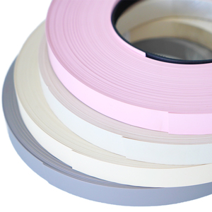 Cinta de bandas de borde de PVC para muebles <span class=keywords><strong>blancos</strong></span> de 22MM, <span class=keywords><strong>Cantos</strong></span> de PVC, cinta de bandas de borde de PVC de alta calidad para armario de cocina de tablero MDF - Product Image 3