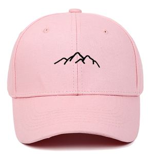 Gorras de Béisbol de Lona con Bordado de Cadena de Montañas, Estilo Deportivo Urbano, Ajustables con Cierre a Presión, Unisex, Gorras de Moda para Papá - Product Image 6