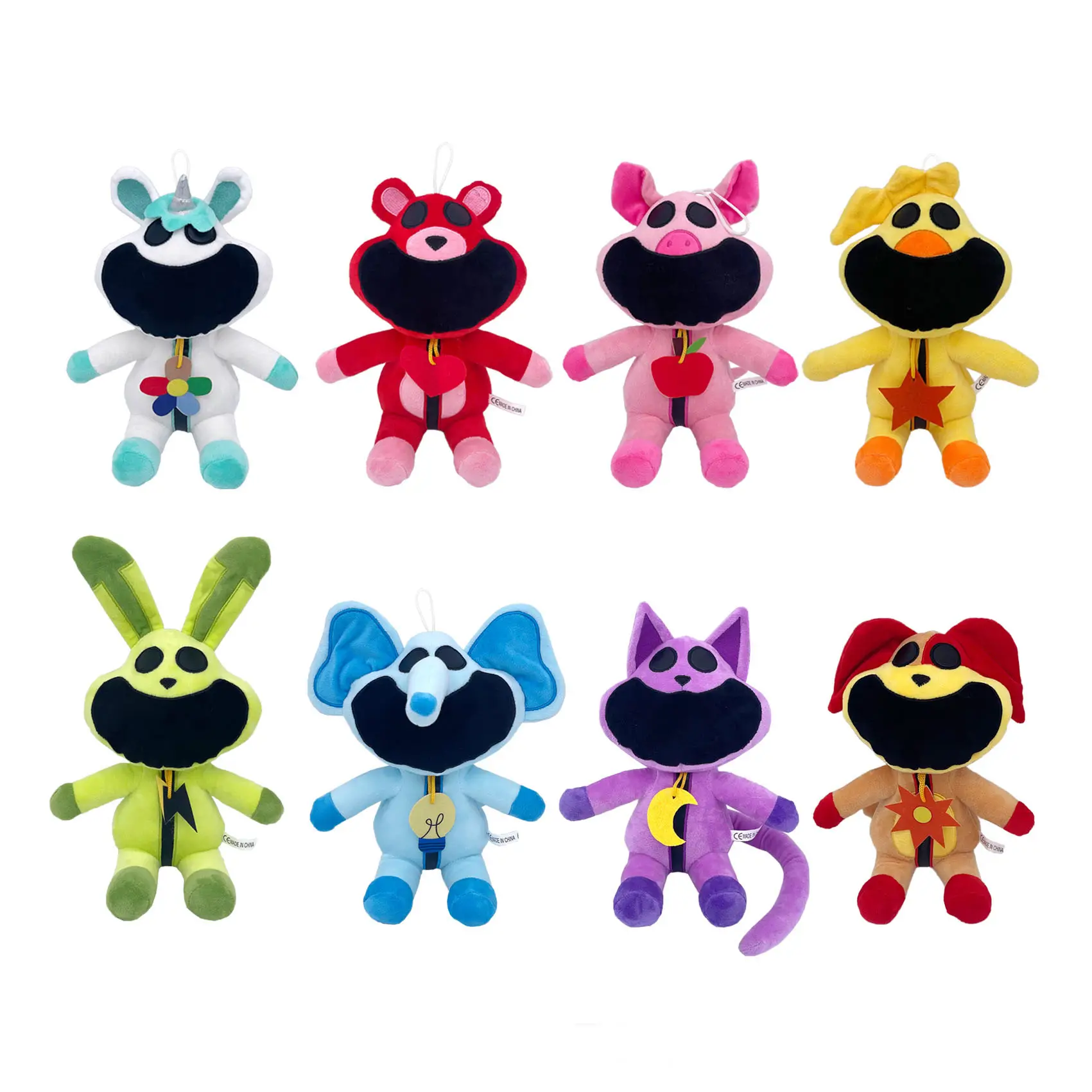 Hot Sale Smiling Critters Plush Toys Hopscotch Plushie Doll Kawaii Stuffed Decoration Gift For Kids