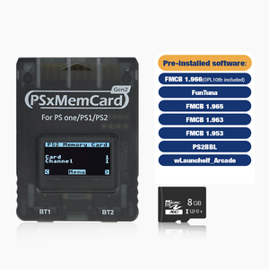 Bitfunx PSxMemCard Gen2 Sd2psXtd para Guardar Partidas de PS1/PS2 para PlayStation1 PS One <span class=keywords><strong>Playstation2</strong></span> Accesorios para Juegos Retro - Product Image 4