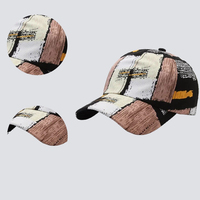 Gorra de Béisbol Unisex de Alta Calidad, 6 Paneles, Tela Twill Personalizable, 100% Poliéster, Impermeable, Transpirable, con Cierre de Velcro