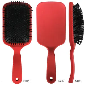 Matte Paddle Hair Brush com almofada macia Detangling e Smoothing Hairbrush para homens Mulheres