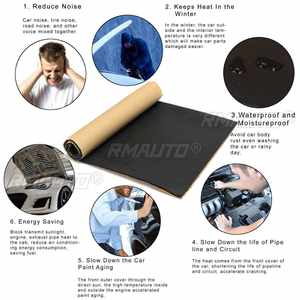 Mousse insonorisante et isolante thermique pour voiture 6MM – Protection phonique et thermique pour habitacle - Product Image 3