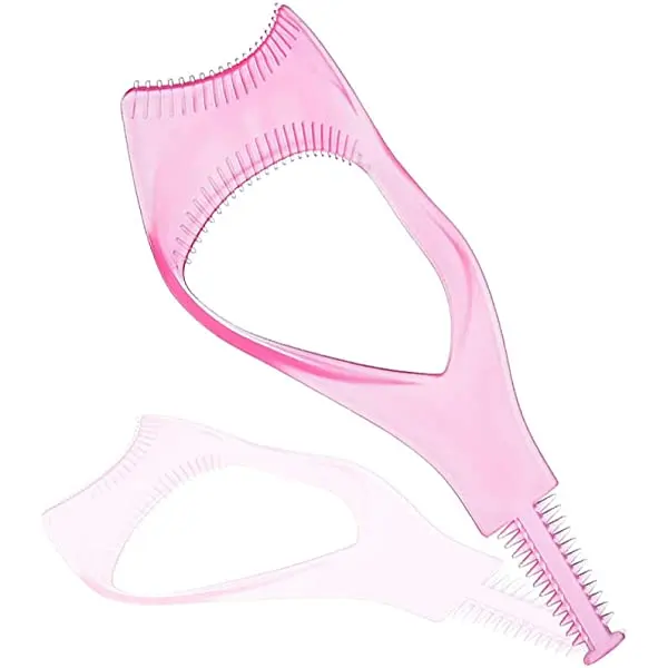Cepillo de pestañas rizador protector de máscara aplicador escudo 3 en 1 herramientas de pestañas aplicador de escudo de máscara