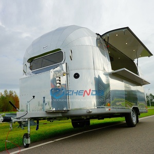 Manufacturer Selling Mobile Kitchen Food <b>Trailer</b> Fast Meals Ice Coffee Bus Pizza <b>Trailer</b> Cart - Product Image 4