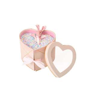 Custom High Quality Cardboard Single Rose Box Mom mother day Flower Paper Box For Gift