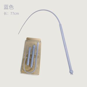 Silicone Cat Toy With Realistic Mouse Tail <b>Bite</b> Resistant Handheld Long Handle For Pet Interactive Play - Product Image 3