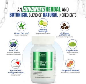 Fabricante de Suplementos Nutracéuticos Termogénicos para Quemar Grasa, Aumenta el Metabolismo, 60 Cápsulas Termogénicas para Quemar Grasa - Product Image 3